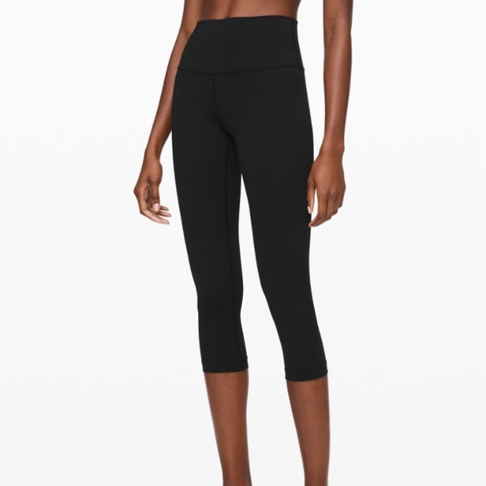 Lululemon Wonderunder crop leggings